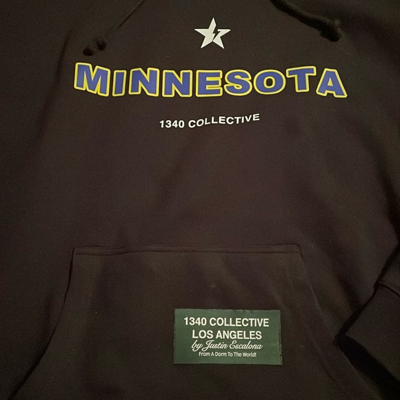 1340 Minnesota Vikings Justin Jefferson Hoodie - Picture 2 of 4